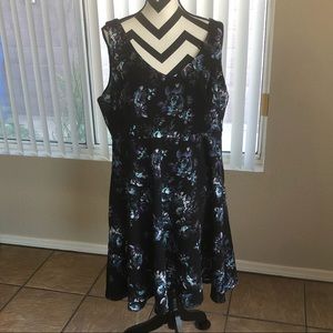 Torrid Floral Skater Dress